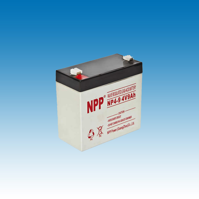 4V系列普通阀控式铅酸蓄电池,NPP蓄电池，NP4-9（4V9AH）蓄电池-广州鼎铭视讯器材有限公司